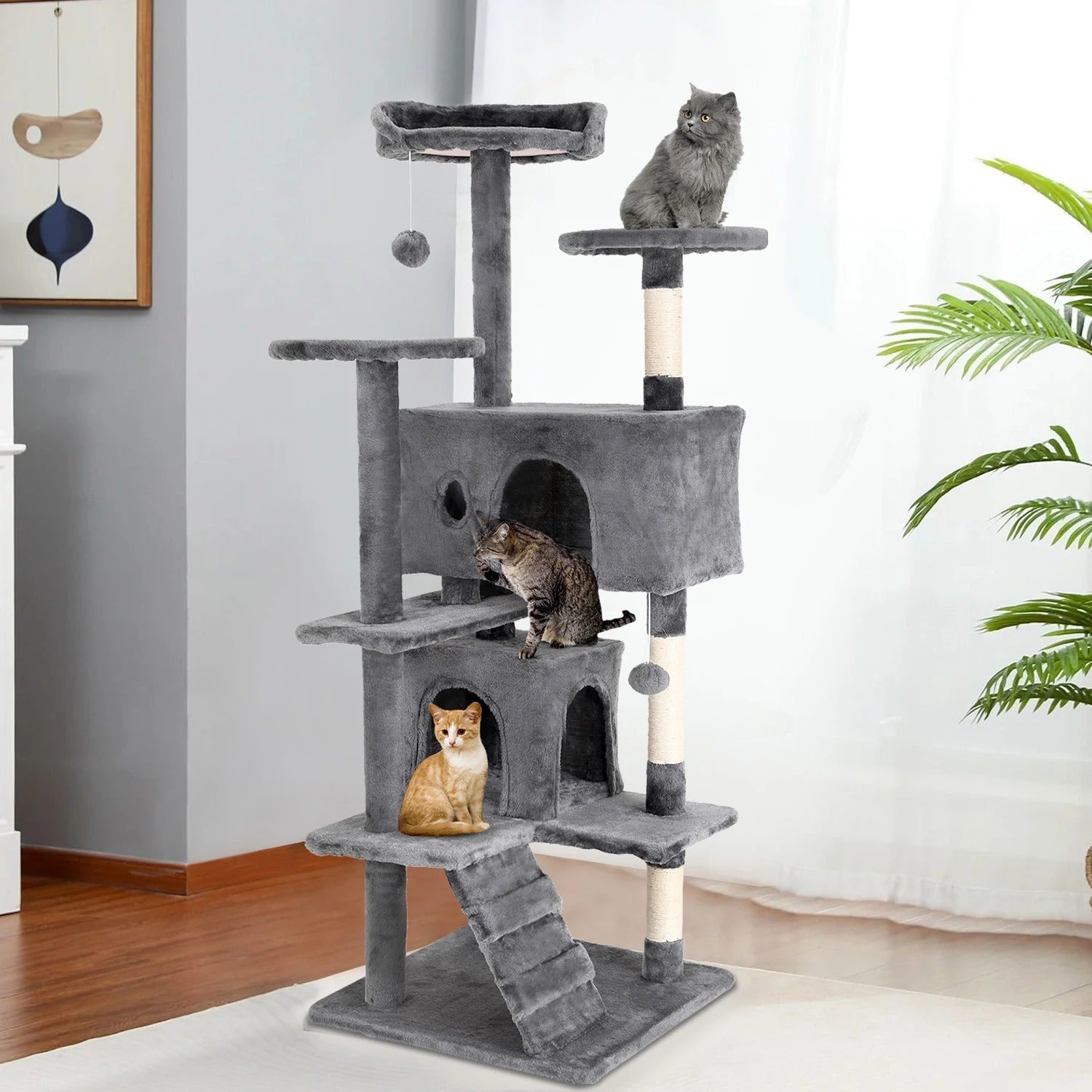 Purr-Fect Jungle Gym (Grey)